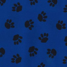 Waterproof Canvas | Paws Blue