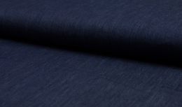 Chambray Fabric Stretch | Dark Indigo