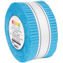 Kona Cotton Fabric Roll Up | Colour Of The Year Turquoise