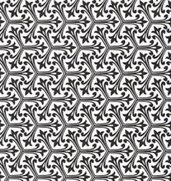 Extra Wide Cream On Cream Fabric | Abstract Geo