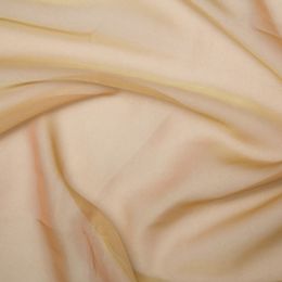 Chiffon Dress Fabric - Cationic | Gold