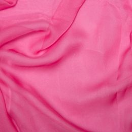 Chiffon Dress Fabric - Cationic | Sugar Pink