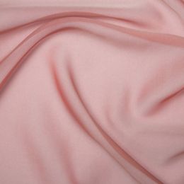 Chiffon Dress Fabric - Cationic | Shrimp