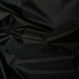 Rip-Stop Water-Resistant Fabric | Black
