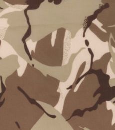 Rip-Stop Camouflage Fabric | Desert