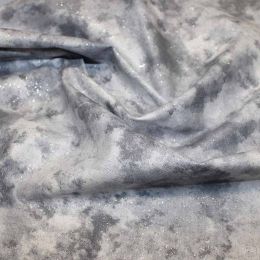 Sparkle Marble Blender Fabric | Steel