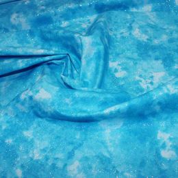 Sparkle Marble Blender Fabric | Turquoise