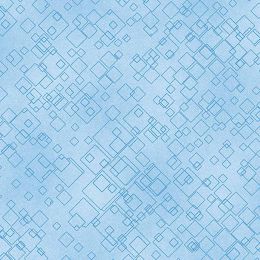 Dog On It Fabric | Tonal Squares Light Blue