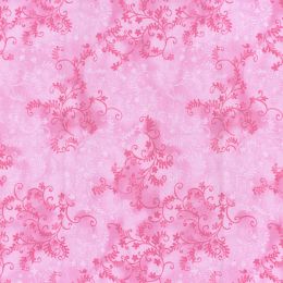 Mystic Vine Blender Fabric | Pink