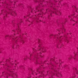 Mystic Vine Blender Fabric | Fuchsia