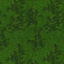 Mystic Vine Blender Fabric | Olive
