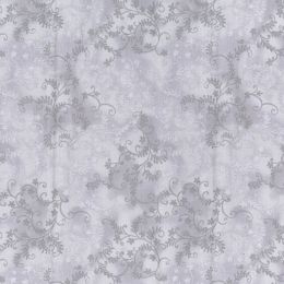 Mystic Vine Blender Fabric | Silver