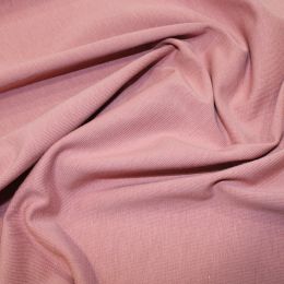 Organic Jersey Fabric Plain | Blush