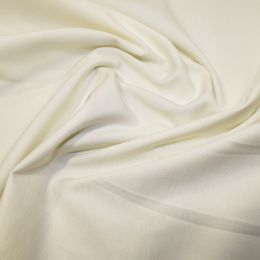 Organic Jersey Fabric Plain | Ivory