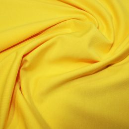 Organic Jersey Fabric Plain | Yellow