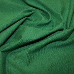 Organic Jersey Fabric Plain | Emerald