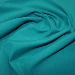 Organic Jersey Fabric Plain | Teal
