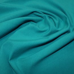 Organic Jersey Fabric Plain | Teal