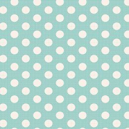 Tilda Medium Dots Classic Fabric | Teal