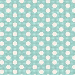 Tilda Medium Dots Classic Fabric | Teal