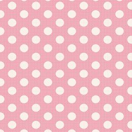 Tilda Medium Dots Classic Fabric | Pink