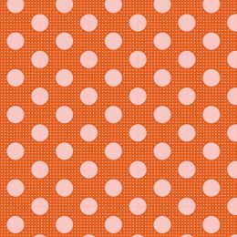 Tilda Medium Dots Classic Fabric | Ginger