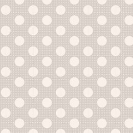 Tilda Medium Dots Classic Fabric | Light Grey