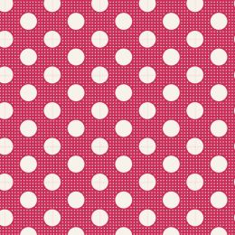 Tilda Classics Fabric | Medium Dots Red