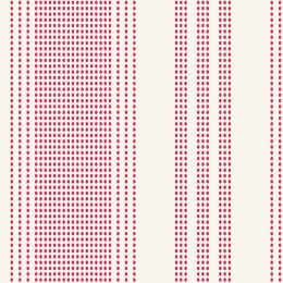 Tea Towel Tilda Fabric | Shortcake Stripes Red