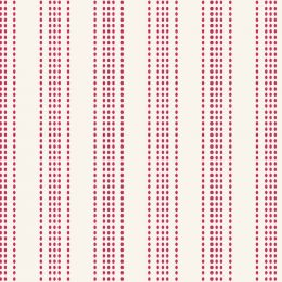 Tea Towel Tilda Fabric | Apple Cake Stripes Red