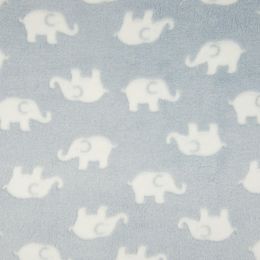 Super Soft Fleece | Elephant Blue