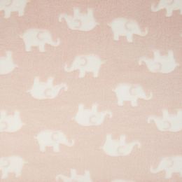 Super Soft Fleece | Elephant Pale Pink