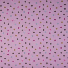 Country Days Fabric | Floral Spot Dusty Pink
