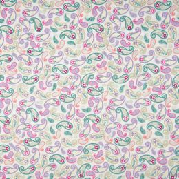 Natures Joy Fabric | Paisley Lilac