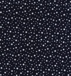21w Needlecord Fabric | Multi Star Navy
