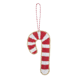 Felt Kit | Beaded Candy Cane