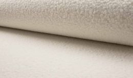 Luxury Boucle Coating Fabric | Ecru
