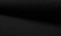 Luxury Boucle Coating Fabric | Black