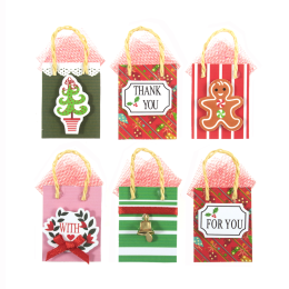 Christmas Embellishments | Gift Bags, 6pcs