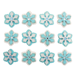 Christmas Embellishments | Mini Snowflakes, 12pcs