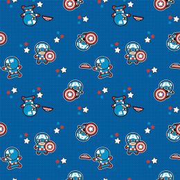 American Touch Flannel | Captain America Blue