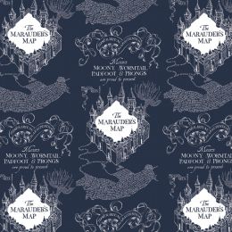 American Touch Flannel | Harry Potter Marauders Map