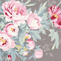 Woodland Tilda Fabric | Hazel Grey