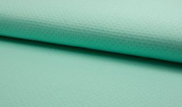 Double Layered Pointelle Fabric | Mint