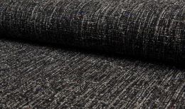 Wool Touch Fabric | Paris Black