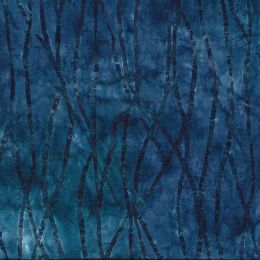 Hand Printed Voile Batik Fabric | Design 7