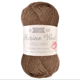 Tilda Yarn For Doll Hair | Brown