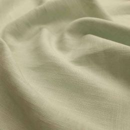 Premium Enzyme Washed Linen Touch Fabric | Mint