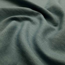 Premium Enzyme Washed Linen Fabric | Teal