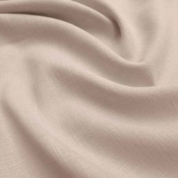 Premium Enzyme Washed Linen Touch Fabric | Silver